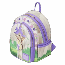 LOUNGEFLY Tangled Rapunzel Swinging From The Tower Mini Backpack 17 LOUNGEFLY Tangled Rapunzel Swinging From The Tower Mini Backpack -Loungefly WDBK3224 LFDISNEYTANGLEDRAPUNZELSWINGINGFROMTOWERMINIBACKPACK1664QUARTER