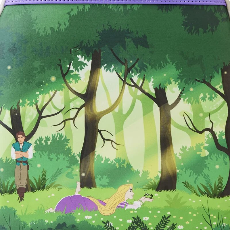 LOUNGEFLY Tangled Rapunzel Swinging From The Tower Mini Backpack 10 LOUNGEFLY Tangled Rapunzel Swinging From The Tower Mini Backpack - Image 8