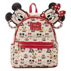 LOUNGEFLY Disney Hot Cocoa Mini Backpack & Ear Headband