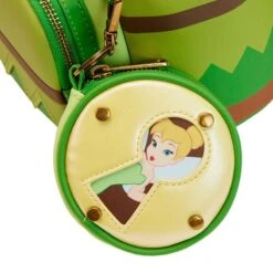 LOUNGEFLY Limited Edition Exclusive - Peter Pan And Tinker Bell Cosplay Mini Backpack With Coin Purse -Loungefly WDBKS0020 5