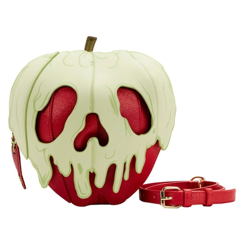 LOUNGEFLY Stitch Shoppe Evil Queen Glow In The Dark Crossbody Bag 3 LOUNGEFLY Stitch Shoppe Evil Queen Glow In The Dark Crossbody Bag