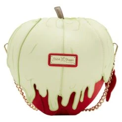 LOUNGEFLY Stitch Shoppe Evil Queen Glow In The Dark Crossbody Bag 15 LOUNGEFLY Stitch Shoppe Evil Queen Glow In The Dark Crossbody Bag -Loungefly WDSSTB0020 5