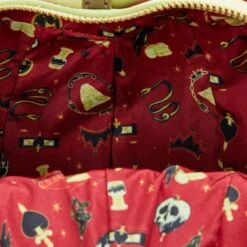 LOUNGEFLY Stitch Shoppe Evil Queen Glow In The Dark Crossbody Bag 17 LOUNGEFLY Stitch Shoppe Evil Queen Glow In The Dark Crossbody Bag -Loungefly WDSSTB0020 7