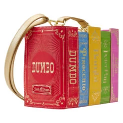 LOUNGEFLY Exclusive - Disney Stitch Shoppe Classic Disney Books Crossbody Bag 17 LOUNGEFLY Exclusive - Disney Stitch Shoppe Classic Disney Books Crossbody Bag -Loungefly WDSSTB0025 SSDISNEYCLASSICDISNEYBOOKSCROSSBODYBAG0789SIDE2