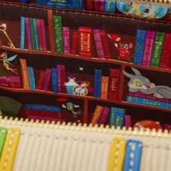 LOUNGEFLY Exclusive - Disney Stitch Shoppe Classic Disney Books Crossbody Bag 19 LOUNGEFLY Exclusive - Disney Stitch Shoppe Classic Disney Books Crossbody Bag -Loungefly WDSSTB0025 SSDISNEYCLASSICDISNEYBOOKSCROSSBODYBAG0795INSIDE