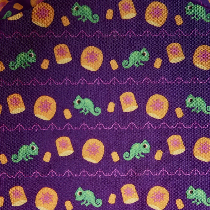 LOUNGEFLY Stitch Shoppe Rapunzel's Lantern Glow Crossbody Bag 10 LOUNGEFLY Stitch Shoppe Rapunzel's Lantern Glow Crossbody Bag - Image 8