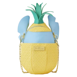LOUNGEFLY Stitch Shoppe Lilo And Stitch Figural Pineapple Crossbody Bag 12 LOUNGEFLY Stitch Shoppe Lilo And Stitch Figural Pineapple Crossbody Bag -Loungefly WDSSTB0031 SSDISNEYLILOANDSTITCHFIGURALPINEAPPLECROSSBODYBAG1343BACK