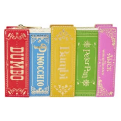 LOUNGEFLY Exclusive - Disney Stitch Shoppe Classic Disney Books Flap Wallet