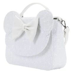 LOUNGEFLY Minnie Mouse Sequin Wedding Crossbody Bag 12 LOUNGEFLY Minnie Mouse Sequin Wedding Crossbody Bag -Loungefly WDTB2546 4