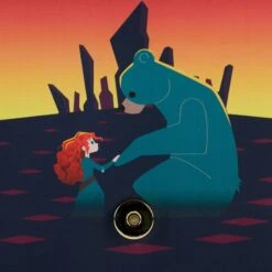 LOUNGEFLY Brave Princess Merida Castle Crossbody Bag -Loungefly WDTB2552 4