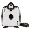 LOUNGEFLY Alice In Wonderland Ace Of Spades Crossbody Bag -Loungefly WDTB2586 1