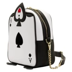 LOUNGEFLY Alice In Wonderland Ace Of Spades Crossbody Bag -Loungefly WDTB2586 4
