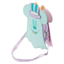 LOUNGEFLY Pastel Ghost Mickey And Minnie Mouse Glow Crossbody Bag 12 LOUNGEFLY Pastel Ghost Mickey And Minnie Mouse Glow Crossbody Bag -Loungefly WDTB2641 5