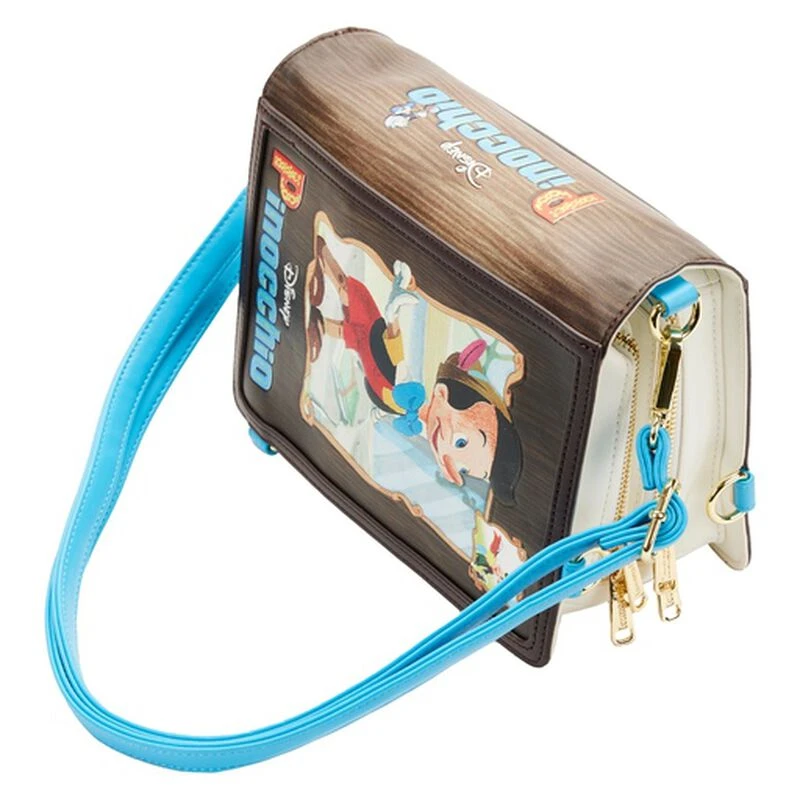 LOUNGEFLY Pinocchio Book Convertible Crossbody Bag 6 LOUNGEFLY Pinocchio Book Convertible Crossbody Bag - Image 4
