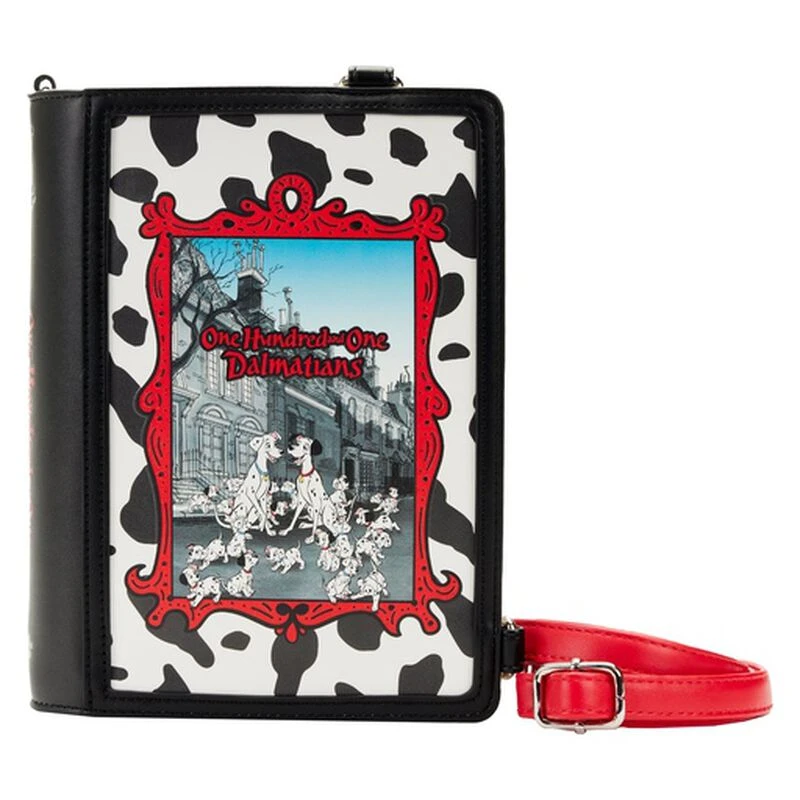 LOUNGEFLY 101 Dalmatians Book Convertible Crossbody Bag 3 LOUNGEFLY 101 Dalmatians Book Convertible Crossbody Bag