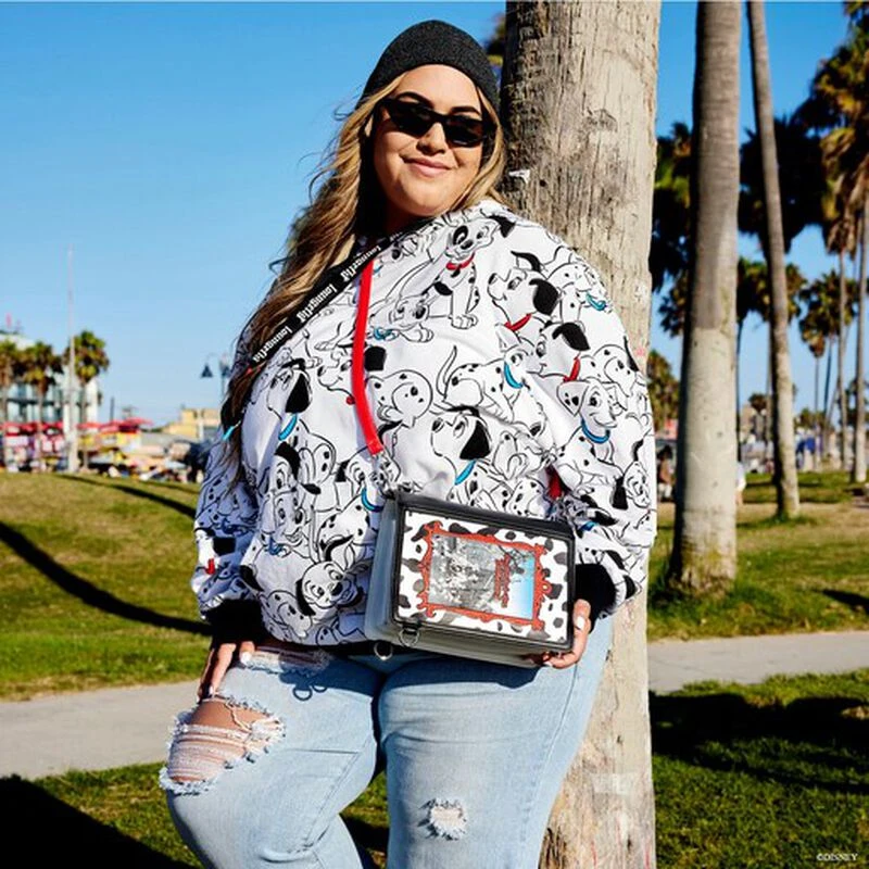 LOUNGEFLY 101 Dalmatians Book Convertible Crossbody Bag 4 LOUNGEFLY 101 Dalmatians Book Convertible Crossbody Bag - Image 2