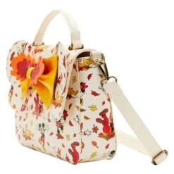LOUNGEFLY Exclusive - Disney Fall Minnie Mouse Crossbody Bag -Loungefly WDTB2669 4
