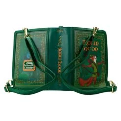 LOUNGEFLY Robin Hood Book Convertible Crossbody Bag 17 LOUNGEFLY Robin Hood Book Convertible Crossbody Bag -Loungefly WDTB2672 6