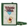 LOUNGEFLY Winnie The Pooh Classic Book Cover Convertible Crossbody Bag