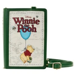 LOUNGEFLY Winnie The Pooh Classic Book Cover Convertible Crossbody Bag