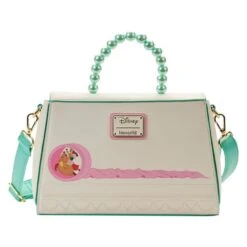 LOUNGEFLY Cinderella Gus And Jaq Bead Handle Crossbody Bag -Loungefly WDTB2684 6