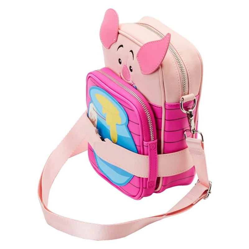 LOUNGEFLY Winnie The Pooh Piglet CROSSBUDDIES Bag 9 LOUNGEFLY Winnie The Pooh Piglet CROSSBUDDIES Bag - Image 7