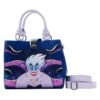 LOUNGEFLY The Little Mermaid Ursula Plotting Glow Crossbody Bag -Loungefly WDTB2687 1