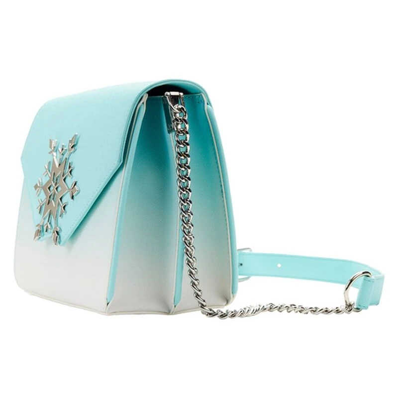 LOUNGEFLY Exclusive - Elsa Snowflake Glitter Crossbody Bag 5 LOUNGEFLY Exclusive - Elsa Snowflake Glitter Crossbody Bag - Image 3