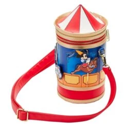 LOUNGEFLY Brave Little Tailor Mickey And Minnie Mouse Carousel Crossbody Bag -Loungefly WDTB2702 6