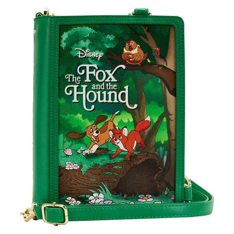 LOUNGEFLY The Fox And The Hound Convertible Crossbody Bag 3 LOUNGEFLY The Fox And The Hound Convertible Crossbody Bag