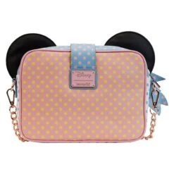 LOUNGEFLY Minnie Mouse Pastel Polka Dot Crossbody Bag -Loungefly WDTB2717 5
