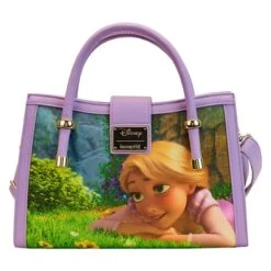 LOUNGEFLY Rapunzel Princess Scene Crossbody Bag -Loungefly WDTB2718 7
