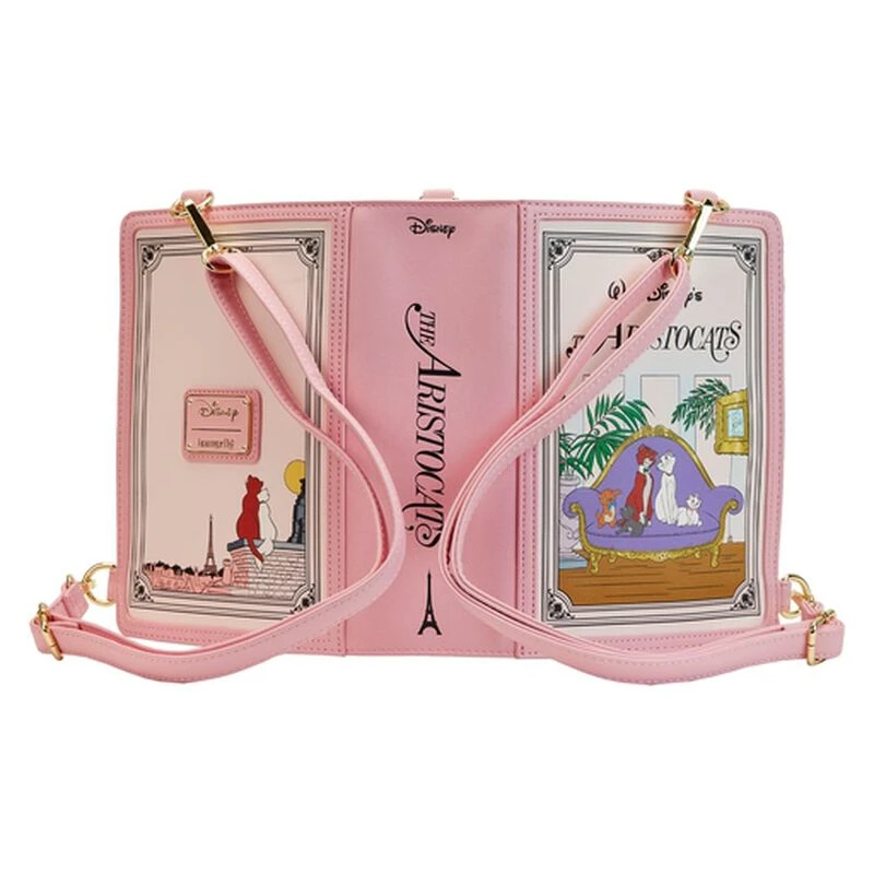LOUNGEFLY The Aristocats Book Convertible Crossbody Bag 7 LOUNGEFLY The Aristocats Book Convertible Crossbody Bag - Image 5