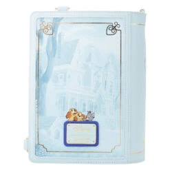 LOUNGEFLY Lady And The Tramp Book Convertible Crossbody Bag 16 LOUNGEFLY Lady And The Tramp Book Convertible Crossbody Bag -Loungefly WDTB2738 LFDISNEYLADYANDTHETRAMPCLASSICBOOKCONVERTIBLECROSSBODYBAG0887BACK