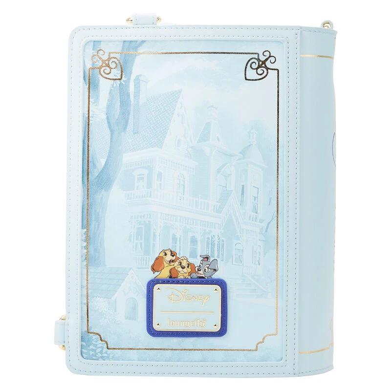 LOUNGEFLY Lady And The Tramp Book Convertible Crossbody Bag 8 LOUNGEFLY Lady And The Tramp Book Convertible Crossbody Bag - Image 6