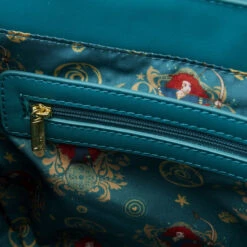 LOUNGEFLY Brave Princess Scenes Crossbody Bag -Loungefly WDTB2739 LFDISNEYBRAVEMERIDAPRINCESSSCENECROSSBODY0655INSIDE