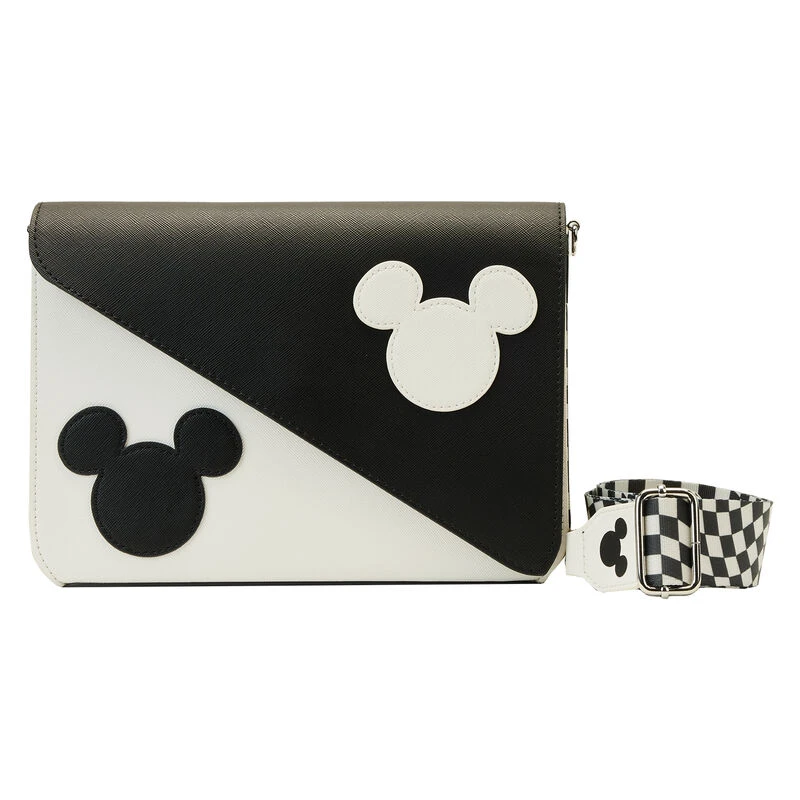 LOUNGEFLY Mickey Mouse Y2K Yin And Yang Crossbody Bag 3 LOUNGEFLY Mickey Mouse Y2K Yin And Yang Crossbody Bag