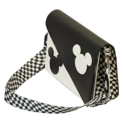 LOUNGEFLY Mickey Mouse Y2K Yin And Yang Crossbody Bag 14 LOUNGEFLY Mickey Mouse Y2K Yin And Yang Crossbody Bag -Loungefly WDTB2757 LFDISNEYMICKEYY2KBLACKANDWHITECROSSBODYBAG0042QUARTER