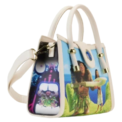 LOUNGEFLY Moana Princess Scene Series Crossbody Bag -Loungefly WDTB2787 LFDISNEYMOANAPRINCESSSCENESSERIESCROSSBODYBAG0666SIDE2