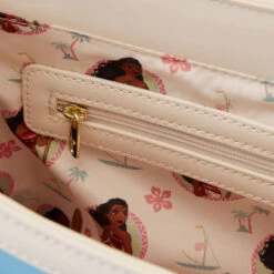 LOUNGEFLY Moana Princess Scene Series Crossbody Bag -Loungefly WDTB2787 LFDISNEYMOANAPRINCESSSCENESSERIESCROSSBODYBAG0668INSIDE