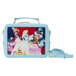 LOUNGEFLY Alice In Wonderland Classic Movie Lunchbox Crossbody Bag