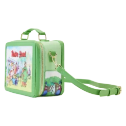 LOUNGEFLY Robin Hood Lunchbox Crossbody Bag -Loungefly WDTB2793 LFDISNEYROBINHOODLUNCHBOXCROSSBODYBAG0057SIDE