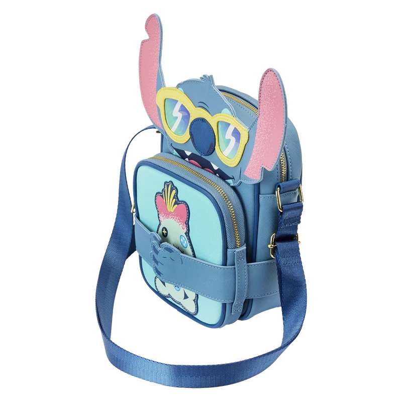 LOUNGEFLY Stitch Beach Day CROSSBUDDIES Bag 8 LOUNGEFLY Stitch Beach Day CROSSBUDDIES Bag - Image 6