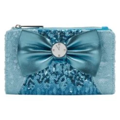 LOUNGEFLY Cinderella Sequin Flap Wallet