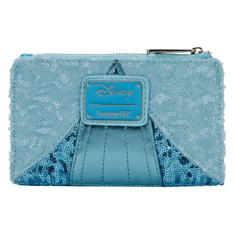 LOUNGEFLY Cinderella Sequin Flap Wallet 5 LOUNGEFLY Cinderella Sequin Flap Wallet - Image 3