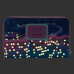 LOUNGEFLY Inside Out Control Panel Glow Zip Around Wallet -Loungefly WDWA2260 5