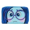 LOUNGEFLY Exclusive - Inside Out Sadness Cosplay Zip Around Wallet 2 LOUNGEFLY Exclusive - Inside Out Sadness Cosplay Zip Around Wallet -Loungefly WDWA2261 1