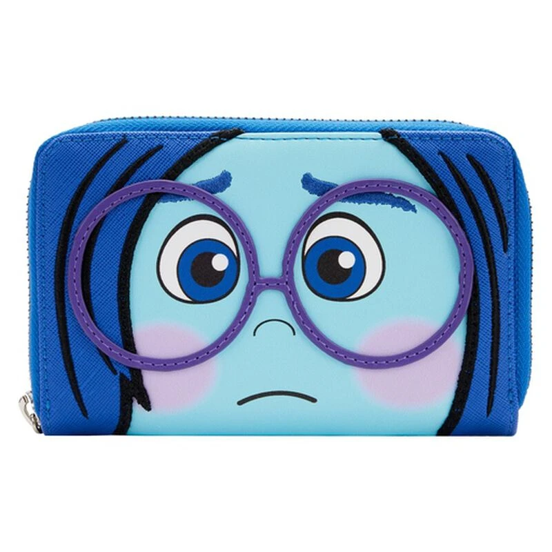 LOUNGEFLY Exclusive - Inside Out Sadness Cosplay Zip Around Wallet 3 LOUNGEFLY Exclusive - Inside Out Sadness Cosplay Zip Around Wallet