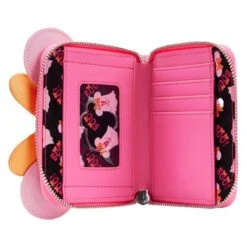 LOUNGEFLY Pastel Ghost Minnie Mouse Glow-in-the-Dark Zip Around Wallet -Loungefly WDWA2266 5