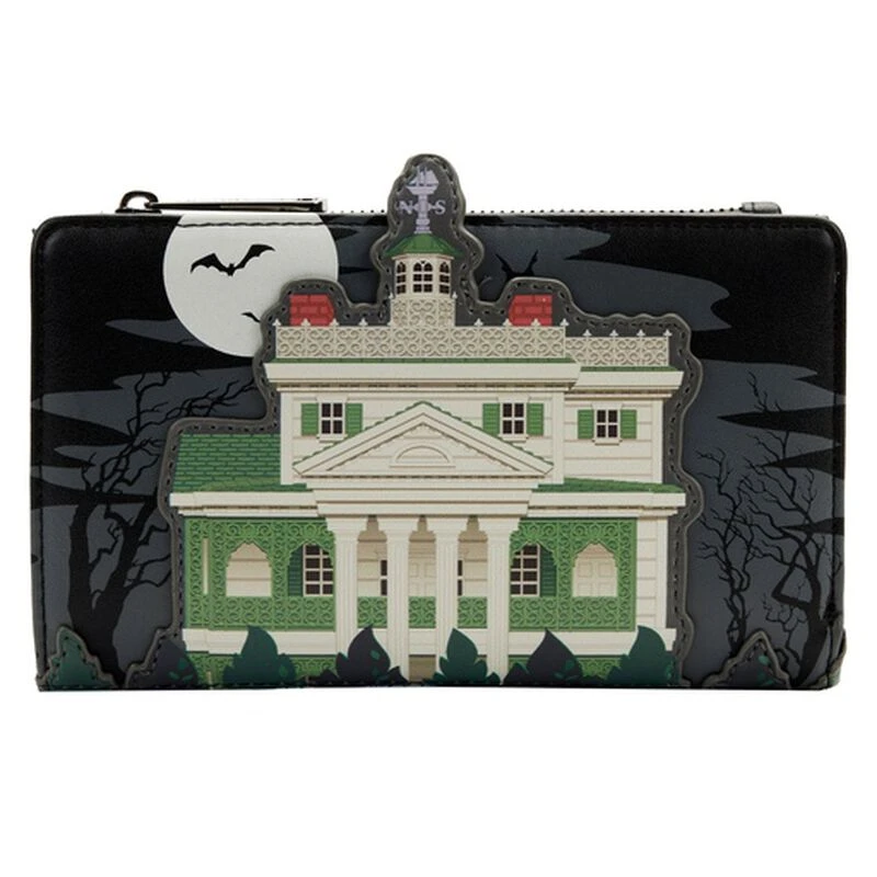 Exclusive - Funko Pop! By Loungefly Haunted Mansion Hitchhiking Ghosts Glow Flap Wallet 3 Exclusive - Funko Pop! By Loungefly Haunted Mansion Hitchhiking Ghosts Glow Flap Wallet